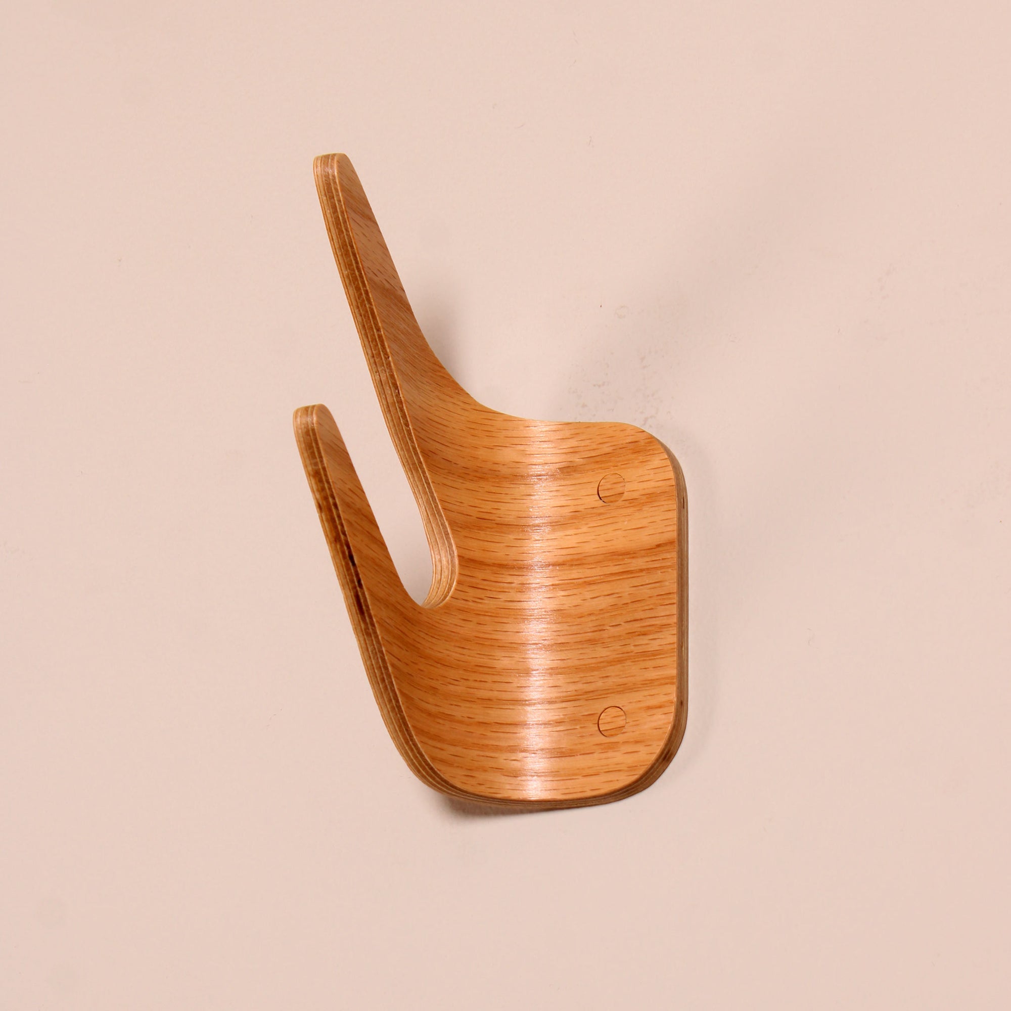 onefortythree wood wall hook oak